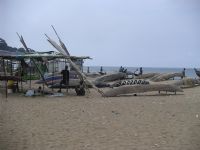 Traditional dugout canoes in Liberia (World Bank Diagnostic Trade Integration Study, 2007)