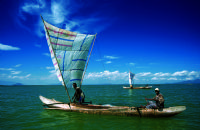 Madagascan artisanal fishing boat, WWF TST Review, 2009
